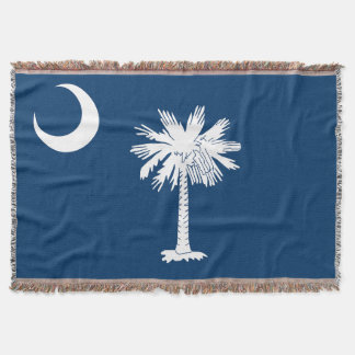Couverture Drapeau d'État de Caroline du Sud Imprimer Patriot