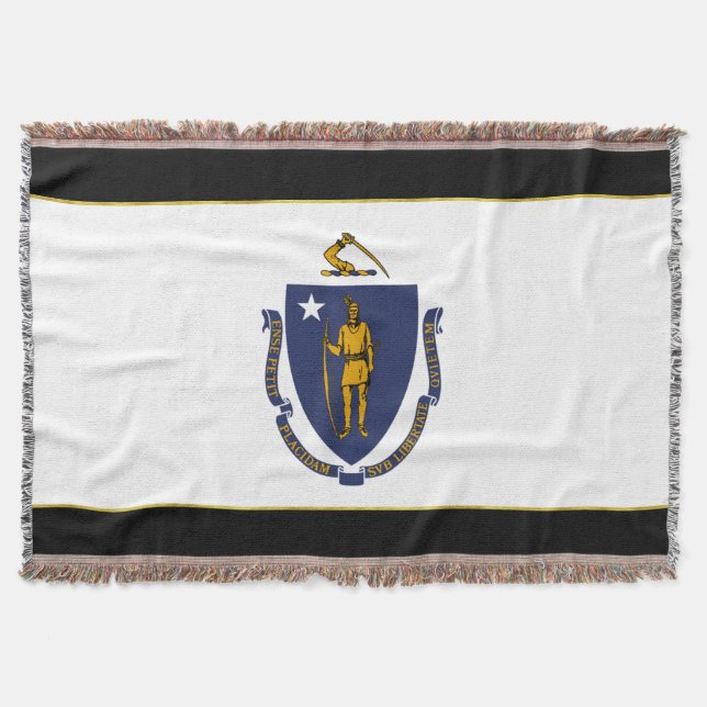 Couverture Drapeau du Massachusetts (Devant)