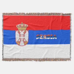 Couverture Drapeau serbe