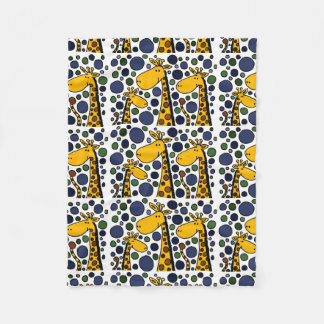 Couverture drôle d'ouatine d'art abstrait de