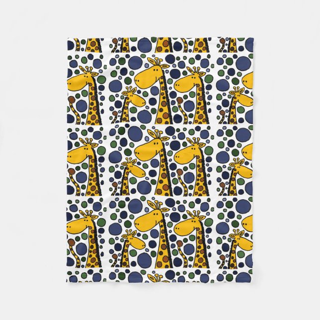 Couverture drôle d'ouatine d'art abstrait de (Devant)