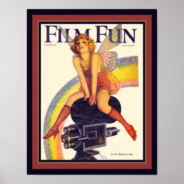 Couverture du magazine déco "Film Fun" 1922 (Devant)
