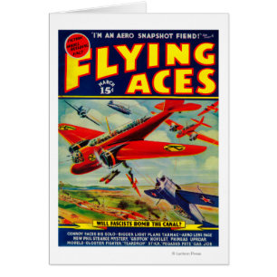 Couverture du magazine Flying Aces 3