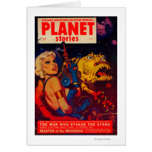 Couverture du magazine Planet Stories