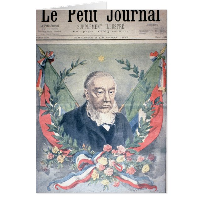 Couverture du Président Kruger (Devant)