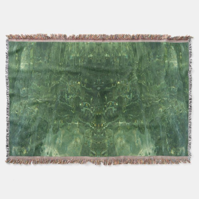 Couverture Eau au-dessus de l'herbe marine II (bleu et vert)  (Devant)