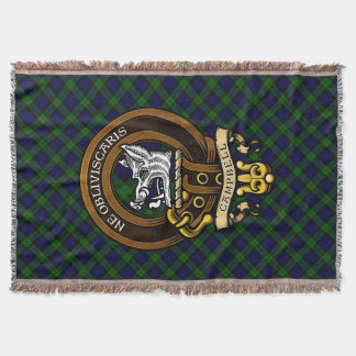 Couverture Écosse Clan Campbell Badge et Crest