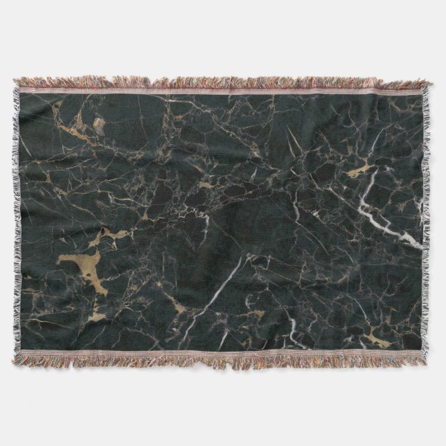 Couverture Élégant marbre noir : Arrière - plan texturé (Devant)