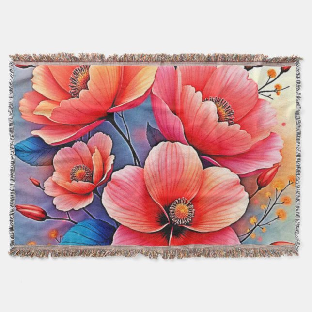 Couverture Elegant Poppies: Radiant Nature Art (Devant)