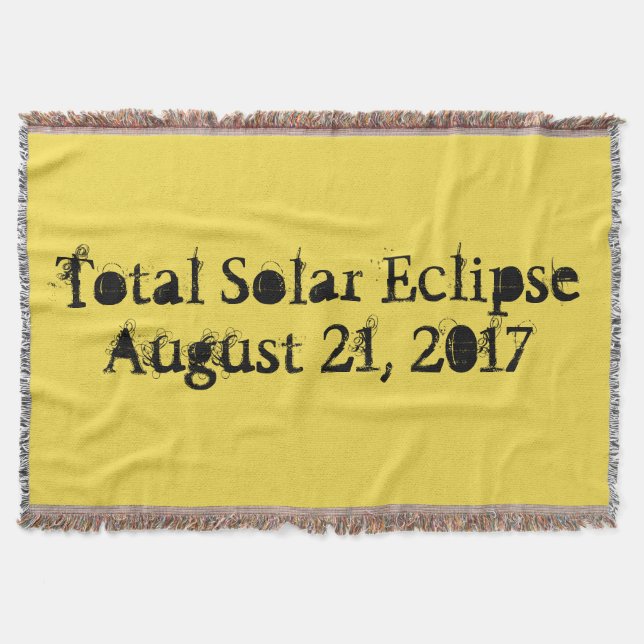 Couverture Élipse solaire totale 21 août 2017 (Devant)