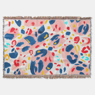 Couverture Empreinte de léopard : aquarelle peinte à la main.