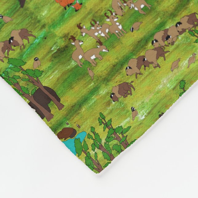 Couverture en bois d'ouatine de paysage d'insigne (Coin)