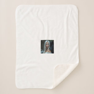 Couverture en laine et Sherpa