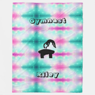 Couverture en laine polaire personnalisée Gymnasti
