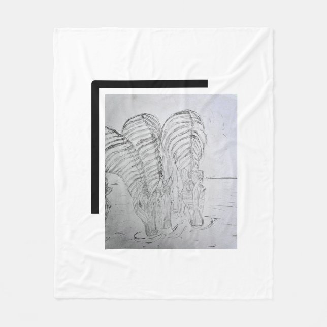 Couverture en polaire (Devant)