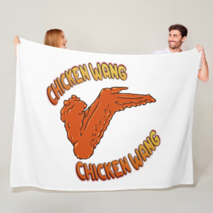 Couverture en polaire à aile de poulet, toutes tai