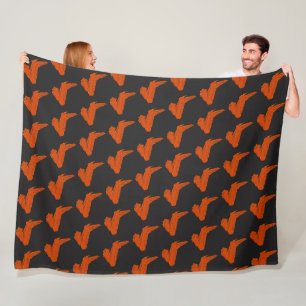 Couverture en polaire à aile de poulet, toutes tai
