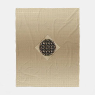 Couverture en polaire avec symbole chinois de la c