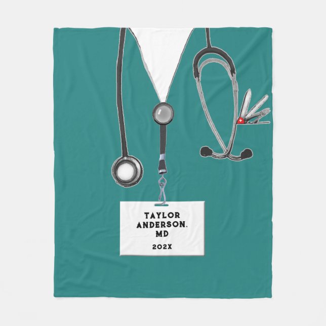 Couverture en polaire Creative Médicale Doctor (Devant)