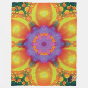 Couverture en polaire Fiesta Kaleidoscope
