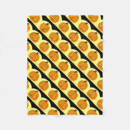 Couverture en polaire Jack o' Lantern