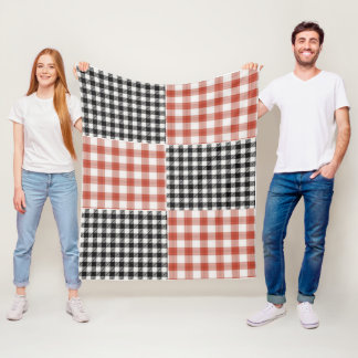 couverture en polaire moderne