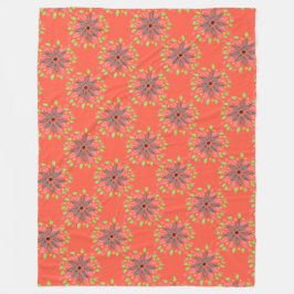 Couverture en polaire Orange Designer