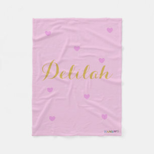 Couverture en polaire personnalisable HAMbyWhiteGl