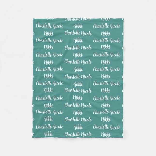 Couverture en polaire personnalisée pour enfants (Devant)