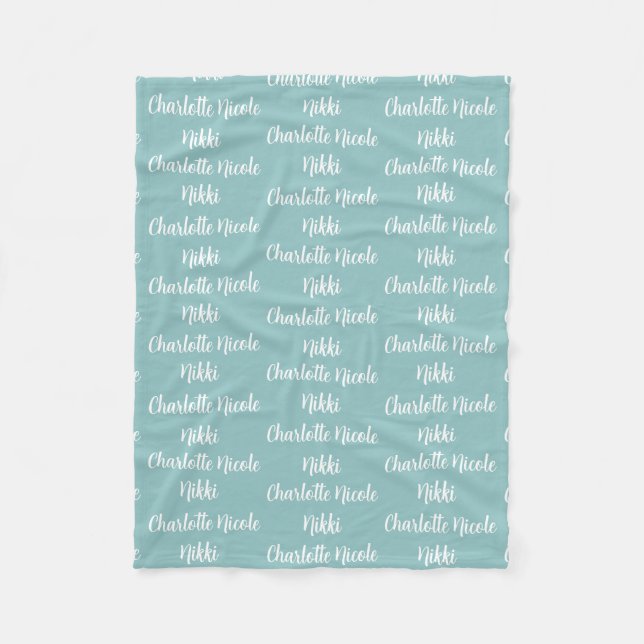 Couverture en polaire personnalisée pour enfants (Devant)