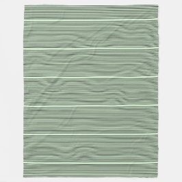 Couverture en polaire verte et noire