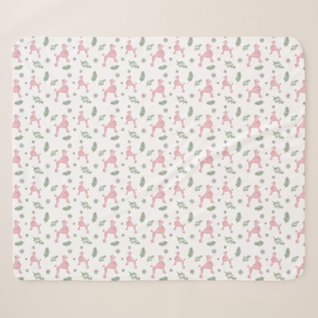 Couverture en silhouette Motif rose (Devant (Horizontal))