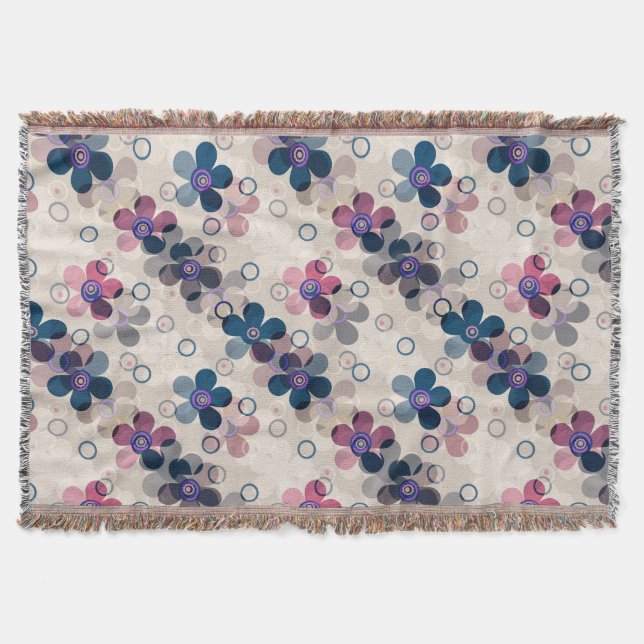 Couverture Enfants Abstraits mignon dessin animé fleurs fleur (Devant)