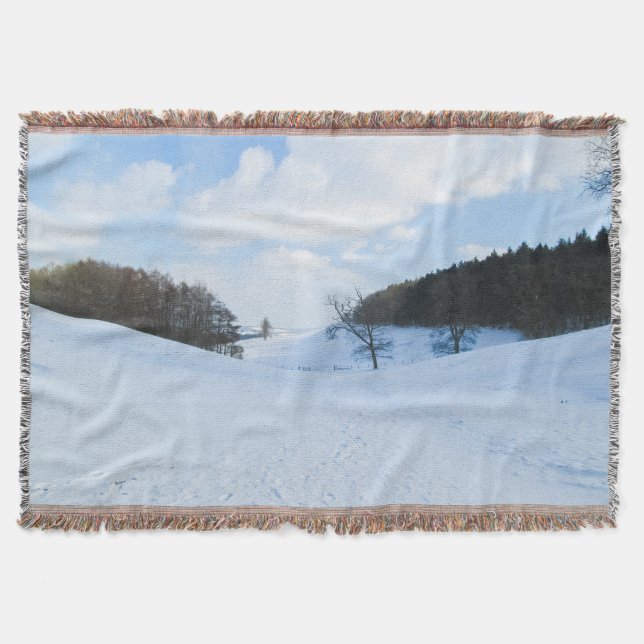 Couverture English Snow Valley - Personnalisé (Devant)