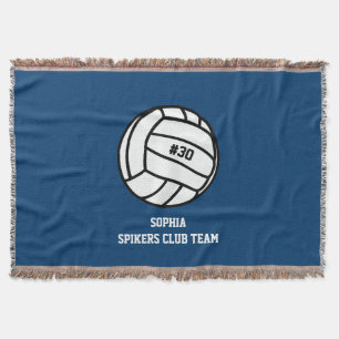 Couverture Équipe personnalisée de volleyball, nom de joueu