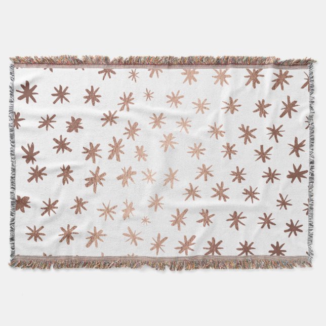 Couverture Étoiles métalliques - cuivre (Devant)