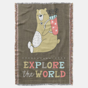 Couverture Explorez le monde Boho Bear Kids
