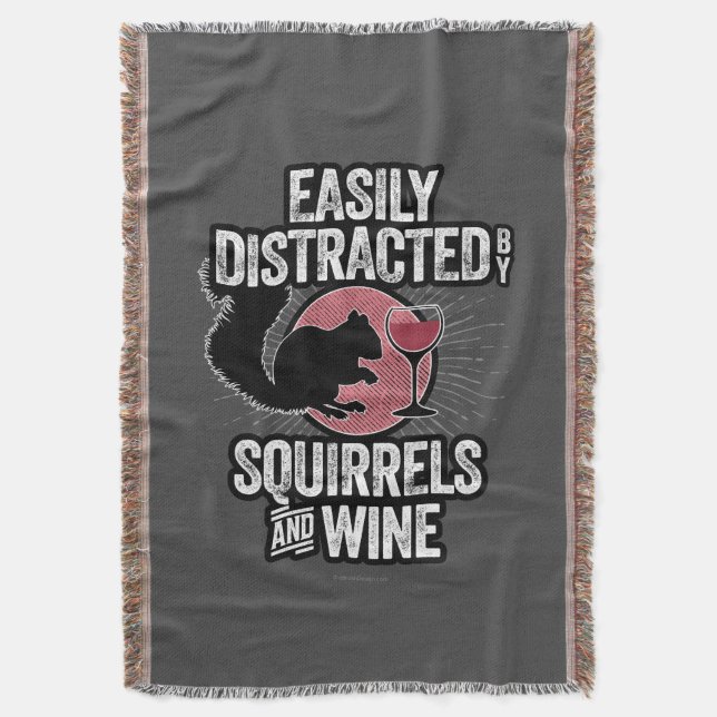 Couverture Facilement distrait par les écureuils et le vin (devant Vertical)