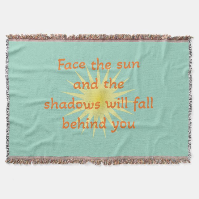 Couverture Faire face au soleil (Devant)