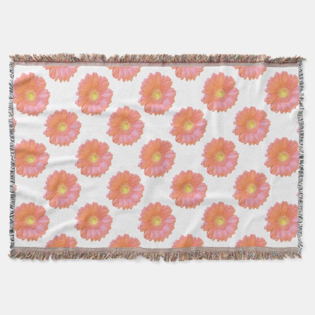 Couverture Faisée de gerbera orange (Devant)