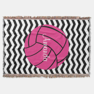 Couverture faite sur commande de jet de monogramme