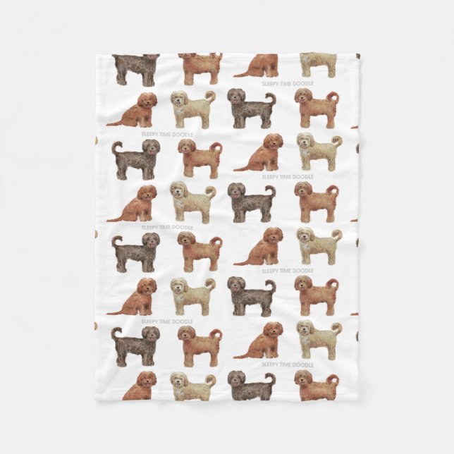 Couverture faite sur commande d'ouatine de (Devant)