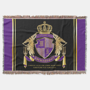 Couverture Faites votre manteau d'armoiries d'or Angel d'Embl