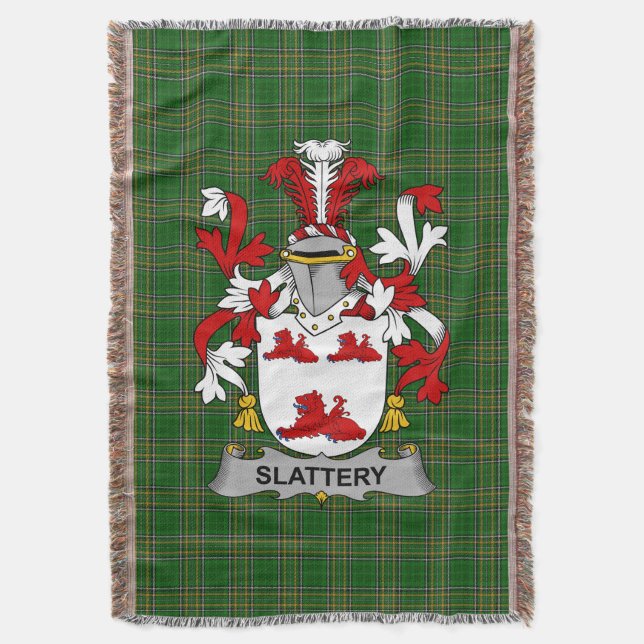 Couverture Famille d'armoiries de la Slattery ou O_Slattery (devant Vertical)