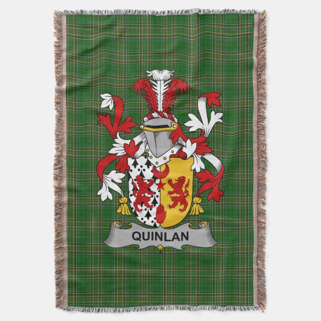 Couverture Famille des armoiries irlandaises de Quinlan ou O_ (devant Vertical)