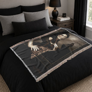 Couverture Fantaisie d'amour gothique sombre de vampire et de