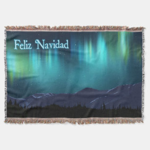 Couverture Feliz Navidad - Aurora Borealis