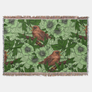 Couverture Feu et hellebore, vert clair