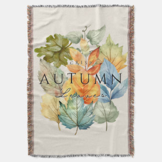 Couverture Feuille d'automne - Cosy Fall Home