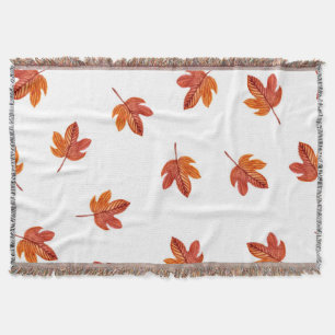 Couverture Feuilles d'automne aquarelle main tirée